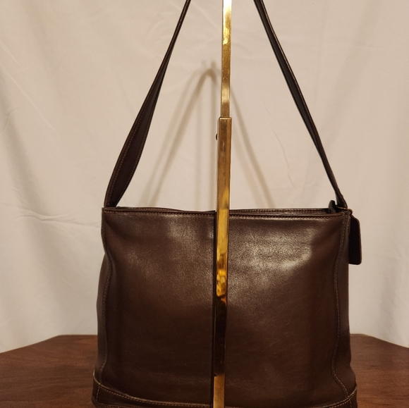 Vintage brown Coach Bleecker bag in excellent condition - Picture 4 of 16